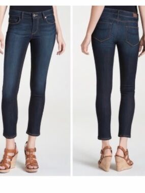 PAIGE Kylie Crop Jeans - Dark Indigo
